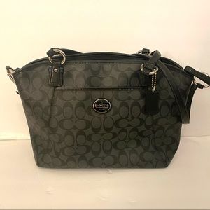 NEW W/TAG COACH SIGNATURE TOTE HANDBAG F19816